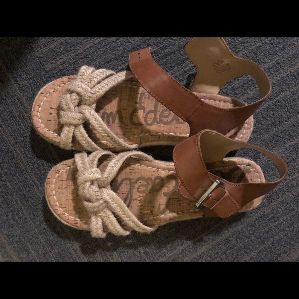 Sam Edelman platform sandals size 8.5!